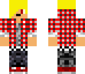 red hooded teen