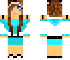 winter panda girl