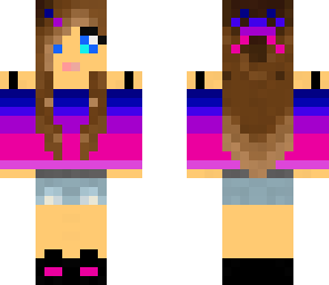 rainbow girl