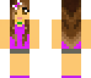 brown haired girl