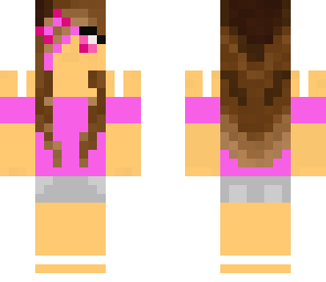 normal pink girl