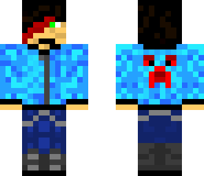 cameo blue creeper boy with boots