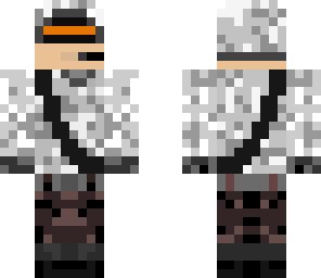 snow camo soldior