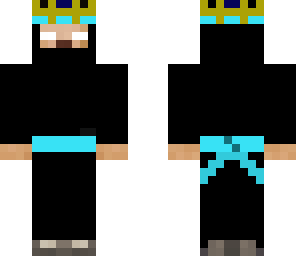 ninja herobrine with stolen crown