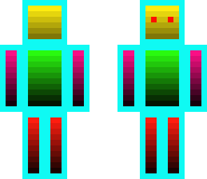 backwards retro robot