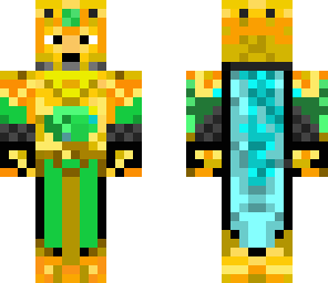 gold emrold armor