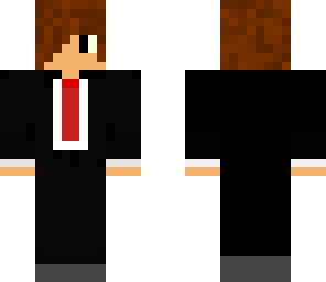 teen in a suit