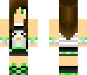 edit of penguin girl
