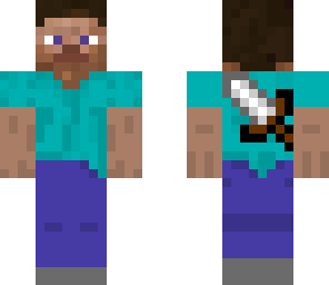 steve with sword