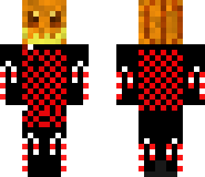 candy cane man and checkerboard dude