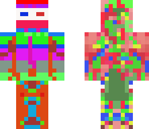 rain bow pig