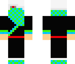 schwarzer ice skin