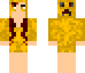 creeper girl yellow