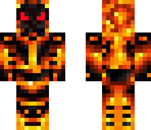 flaming daedric