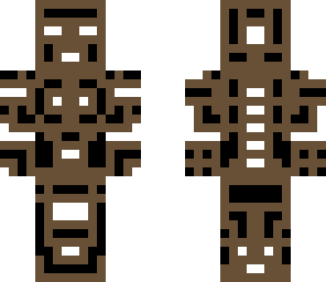 old robot turned off