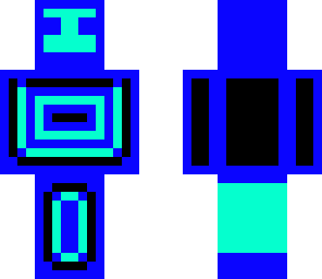bright blue