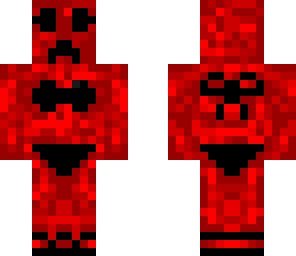 girl creeper red