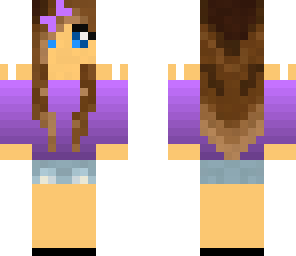 purple girl