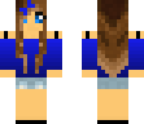 dark blue girl