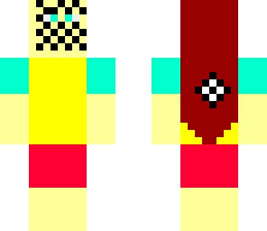 checkerd face cat