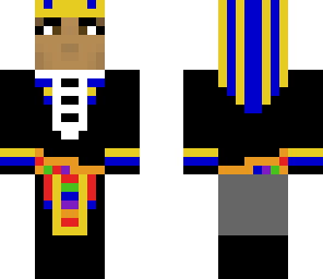 pharaoh in a tux