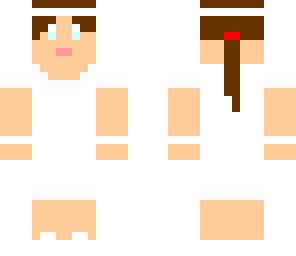 girl white runner