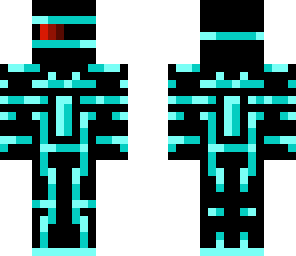 futuristic diamond suit