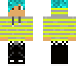 cool blue hair guy