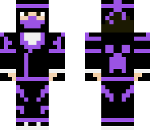 purple girl ninja