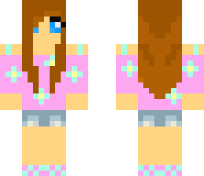 pastel flower girl