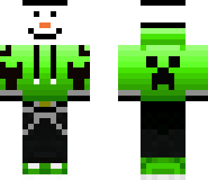 snowman hoodie and a hat