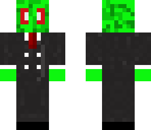 green guy in smoking