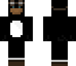 penguin with goggles and boots