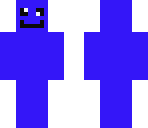creazy blue smile