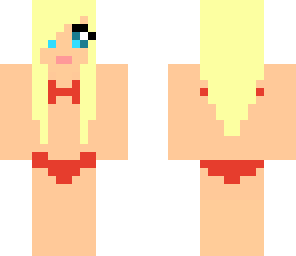 red bikini girl