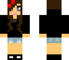 girl with plain hoodie