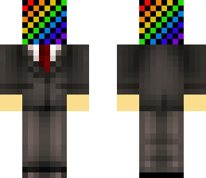 checkered man