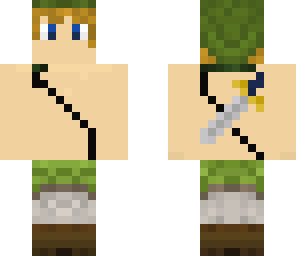 link from legend of zelda the master of piece