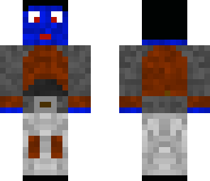 blue dude in combat suit