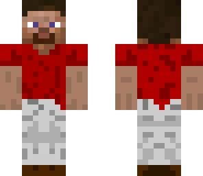 plain red  steve