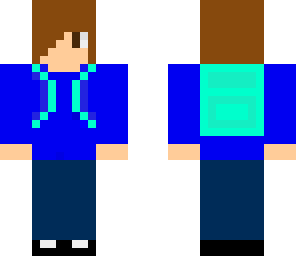 teen with backpack