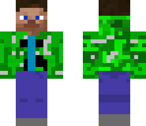 creeper hoodie steve 2