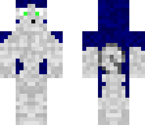 blue anthro husky