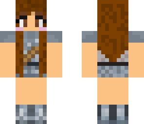 cute warrior girl