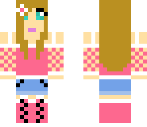 pretty girl pink with bow