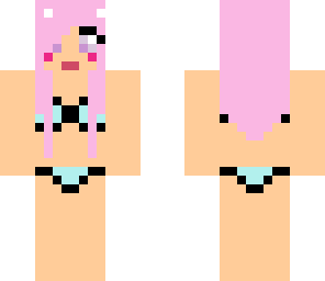 panda bikini girl