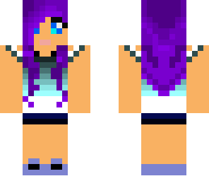 purple girl