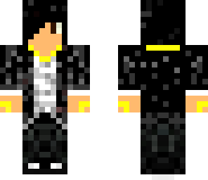 cool guy black suit
