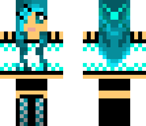blue headphoned girl