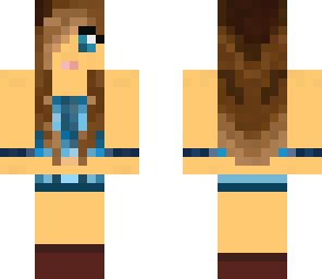blue girl